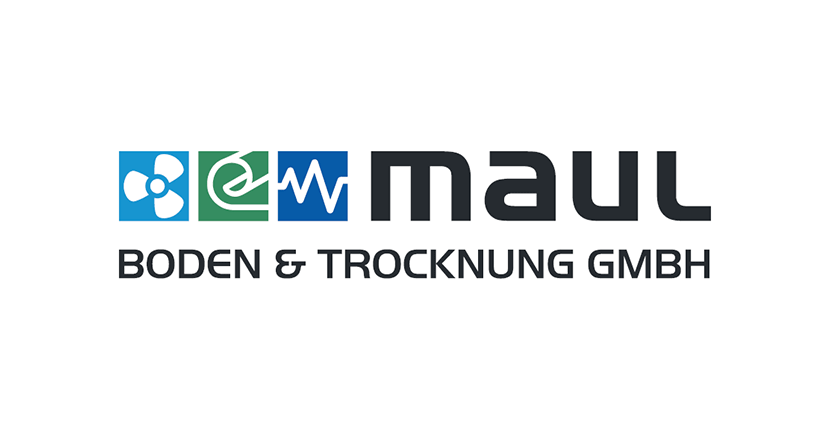 logo maul boden und trocknung